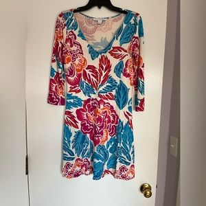 DVF Floral Dress